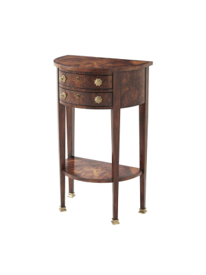 Demi Lune Accent Console Table