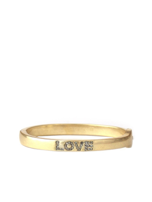 Pave Love Bangle