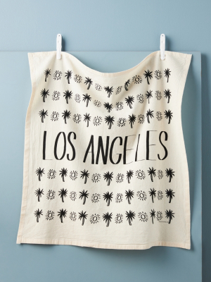 Calhoun & Co. Los Angeles Dish Towel