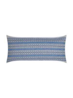 D.v. Kap Vevi Lumbar Outdoor Pillow - Blue