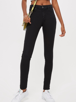 Petite Black Leigh Skinny Jeans