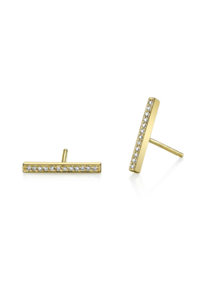 Pave Bar Studs