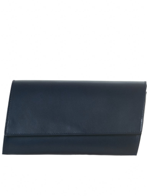 Curved Shoulder Bag (l011704-v12-navy)