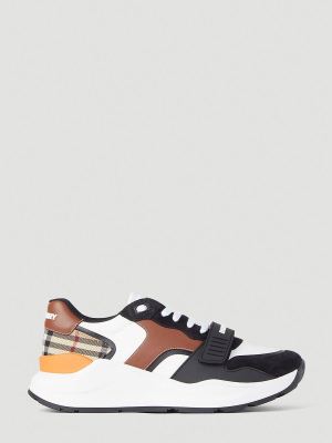 Burberry Vintage Check Panelled Sneakers