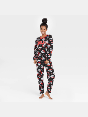 Women's The Nightmare Before Christmas Jack Skellington 2pc Pajama Set - Black - Disney Store