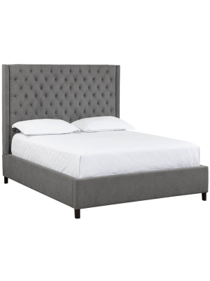 Devon Bed, Belfast Koala Grey