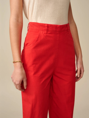 Bellerose - Painted Pant: Lipstick