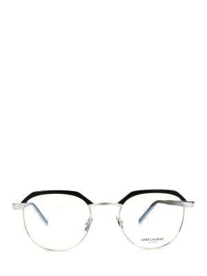 Saint Laurent Eyewear Round Frame Glasses