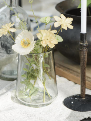 Handblown Conical Glass Vase