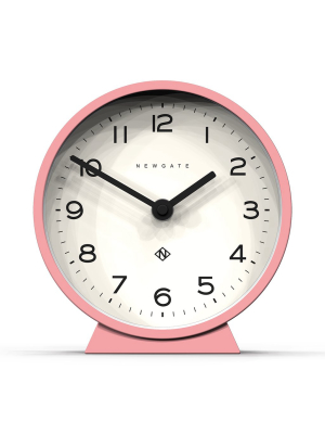 M Mantel Clock In Pink
