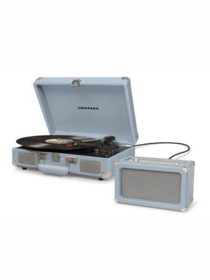 Crosley Cruiser Deluxe Turntable With Bluetooth - Tourmaline