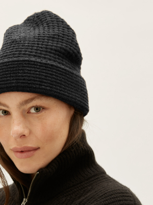 The Belgian-waffle Wool Beanie