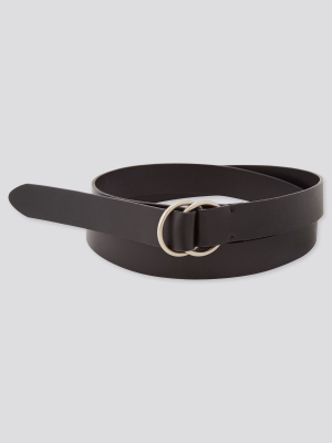 Women Double Ring Long Belt