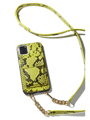 Sonix Neon Python Crossbody Iphone Case