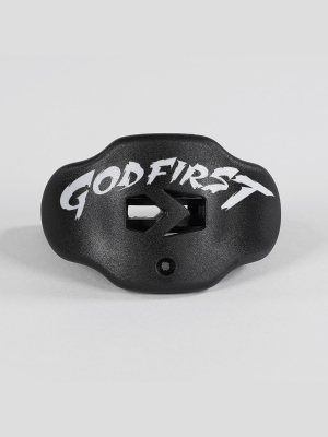 God First Black Football Mouthguard