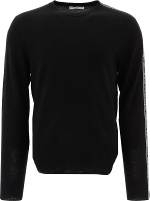 Givenchy Logo Tape Crewneck Sweater