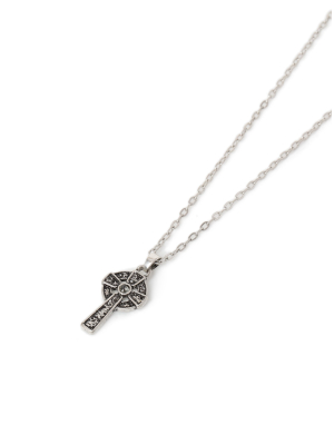 Silver Engraved Pendant Necklace*