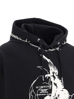 Givenchy Gothic Oversized Hoodie