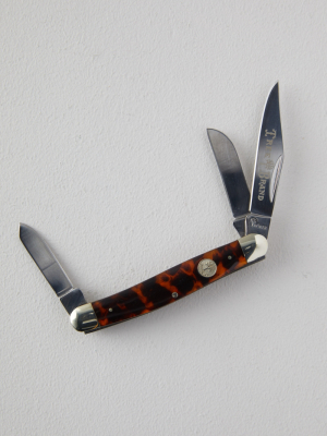 Tortoise Shell Pocket Knife