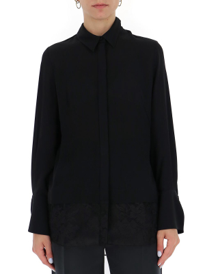 Alexander Mcqueen Lace Trim Shirt