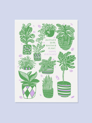 Another Plant Birthday Card