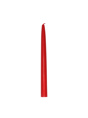 Red Dinner Candle 25cm