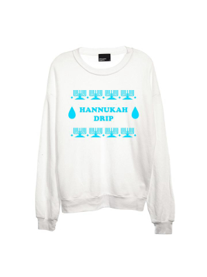 Hanukkah Drip [unisex Crewneck Sweatshirt]