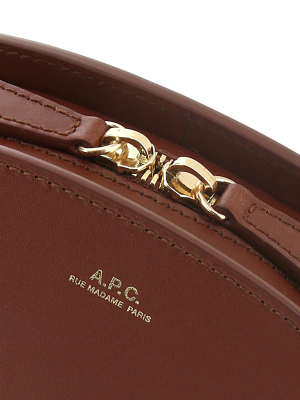 A.p.c. Demi Lune Mini Crossbody Bag