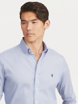 Striped Poplin Shirt - All Fits