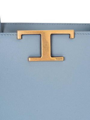 Tod's T Plaque Tote Bag