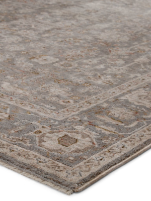 Amaris Oriental Gray & Cream Rug