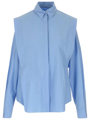 Isabel Marant Hidden Button Round Hem Shirt