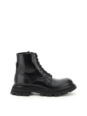 Alexander Mcqueen Wander Combat Boots