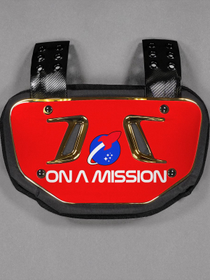 On A Mission Sticker For Back Plate