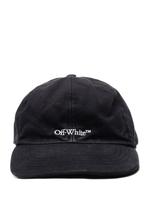 Off-white Curved Peak Baseball Cap