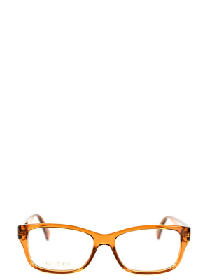 Gucci Eyewear Rectangle-frame Glasses