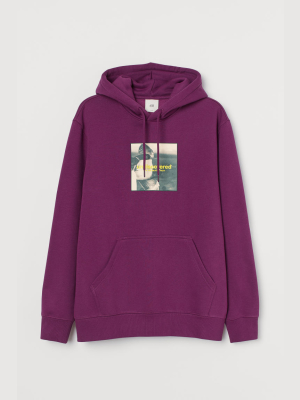 Printed Hoodie