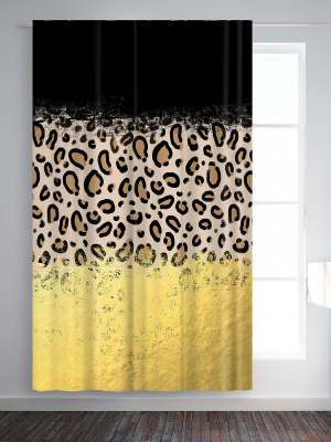 Americanflat Wilder By Charlotte Winter Blackout Rod Pocket Single Curtain Panel 50x84