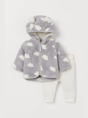 2-piece Fleece Set