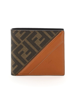 Fendi Ff Motif Bifold Wallet