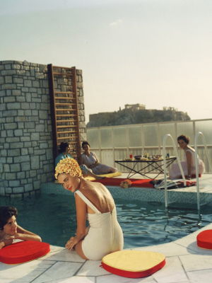 Slim Aarons “penthouse Pool” Photograph