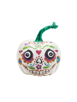 Gallerie Ii Sugar Skull Pumpkin Sm