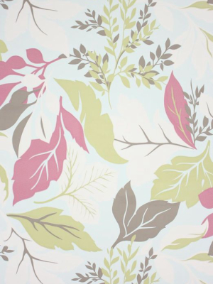 Sample Chardon Wallpaper In Multi-color From The Perroquet Collection By Nina Campbell