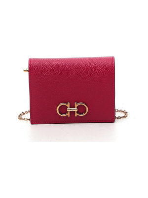 Salvatore Ferragamo Gancini Chained Wallet