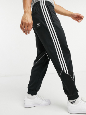 Adidas Originals Tf Poly Sweatpants In Black