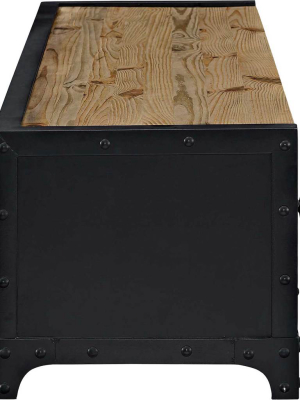 Deshka 63" Tv Stand Black