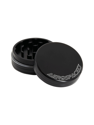 Aerospaced By Higher Standards Grinder - 2 Pc 2.0" Black