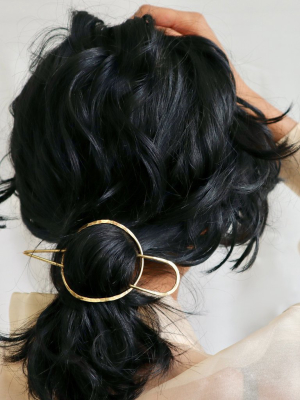 Full Moon Hair Slide