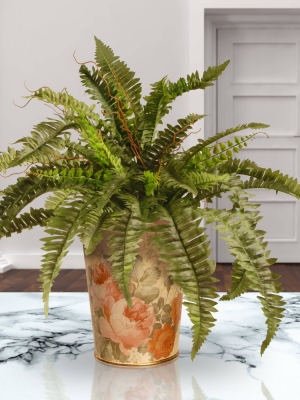 Garden Accents Artificial Boston Fern Plant 26" - National Tree Company