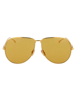 Fendi Eyewear Aviator Sunglasses